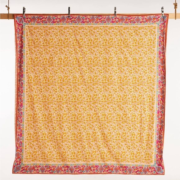 Anthropologie Patrizia Organic Percale Duvet Cover - King - Picture 2 of 4